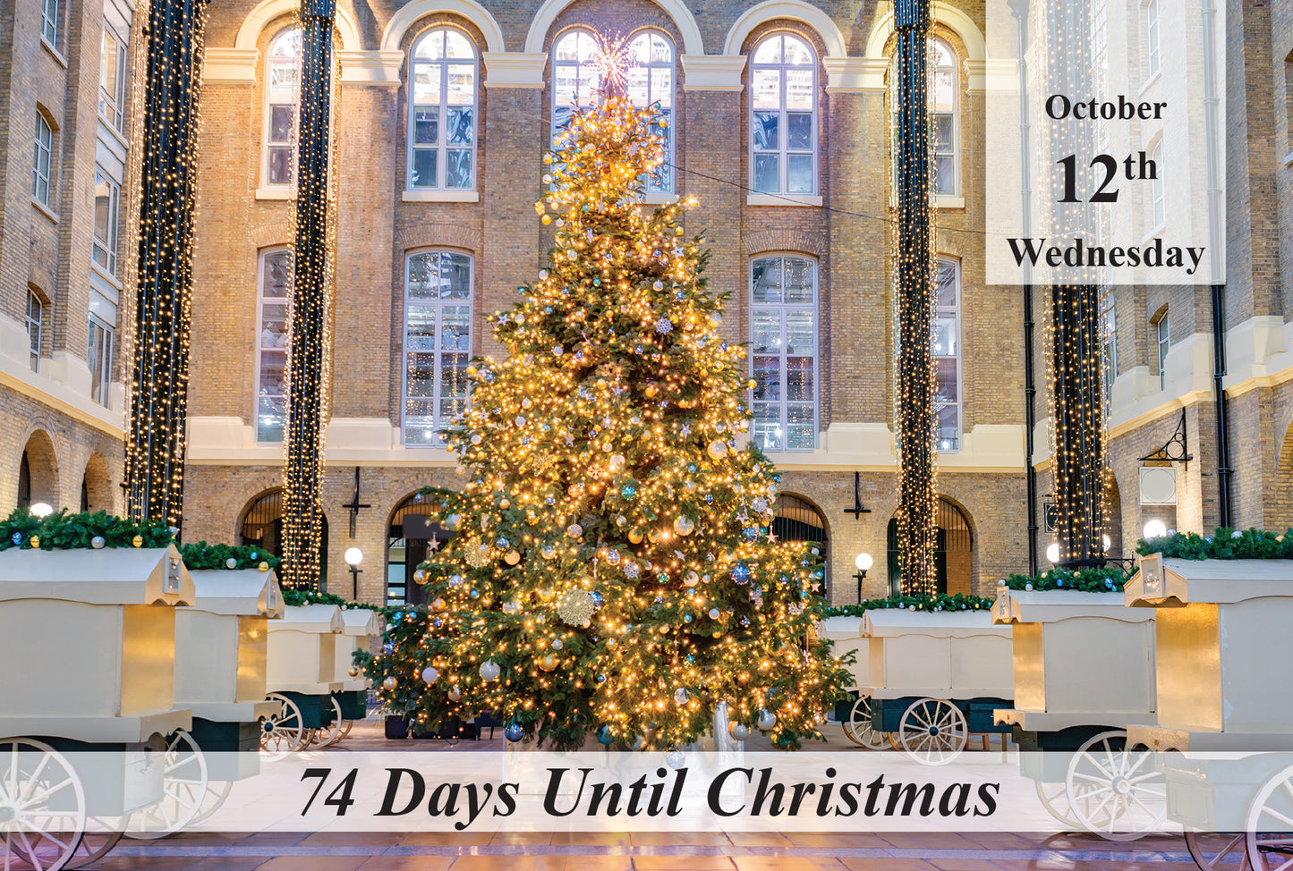 100 Day Christmas Countdown Calendar - Scenes