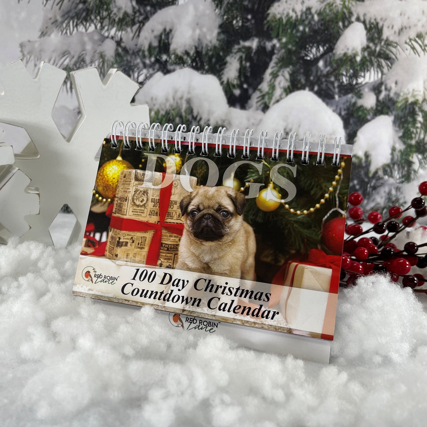 100 Day Christmas Countdown Calendar - Dogs