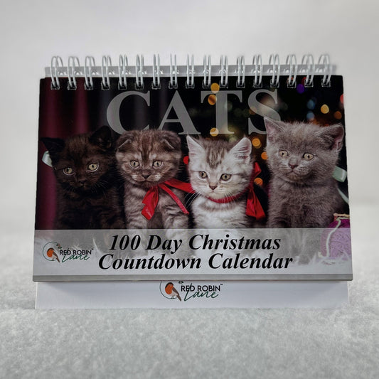 100 Day Christmas Countdown Calendar - Cats
