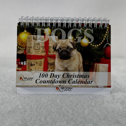 100 Day Christmas Countdown Calendar - Dogs