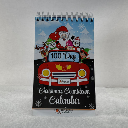 100 Day Christmas Countdown Calendar - Illustrations